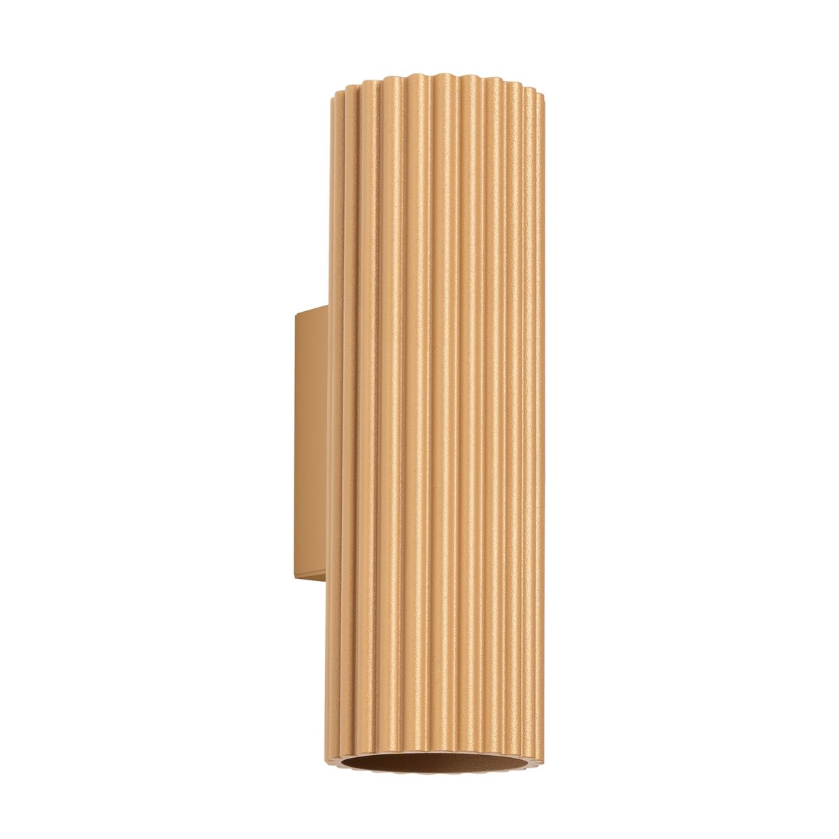 Applique Aluminium Doré GU10 2 Karbon 20 jaune, EDEN
