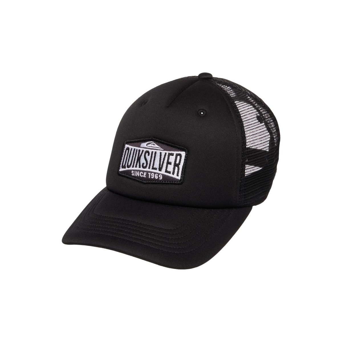 Casquette trucker DECADES FOAM noir black, QUIKSILVER