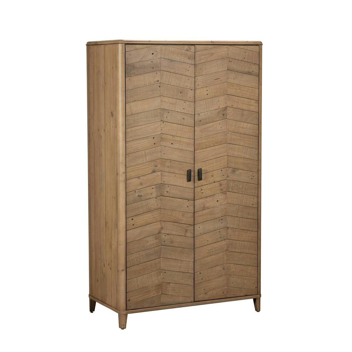 Armoire penderie en bois recyclé FSC HANOI bois naturel, PIER IMPORT