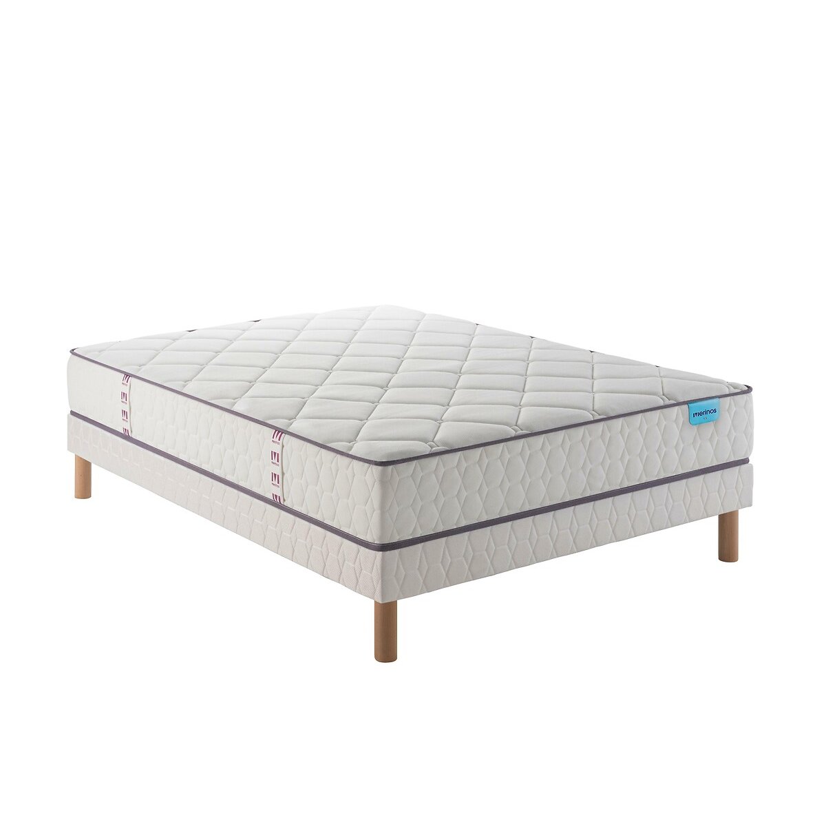 Matelas 520 ressorts ensachés, Cheer Bed blanc, MERINOS