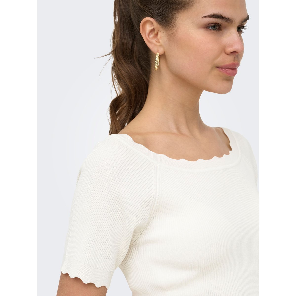 Pull En Maille cloud dancer, JDY