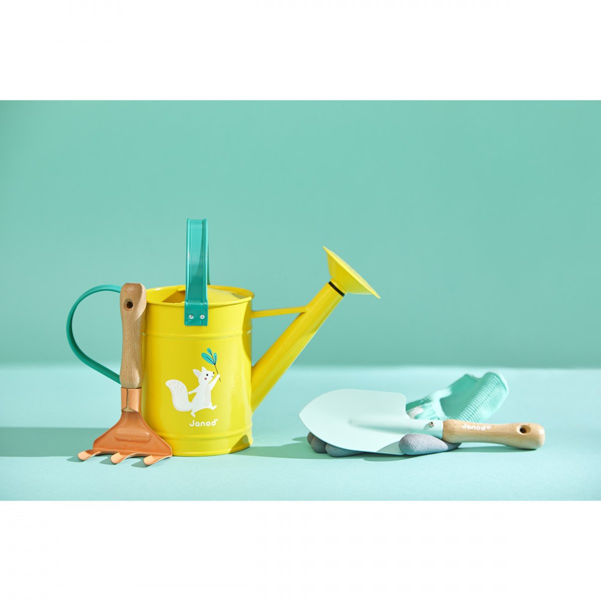 Set De Jardinage Enfant Avec Accessoires bleu, JANOD