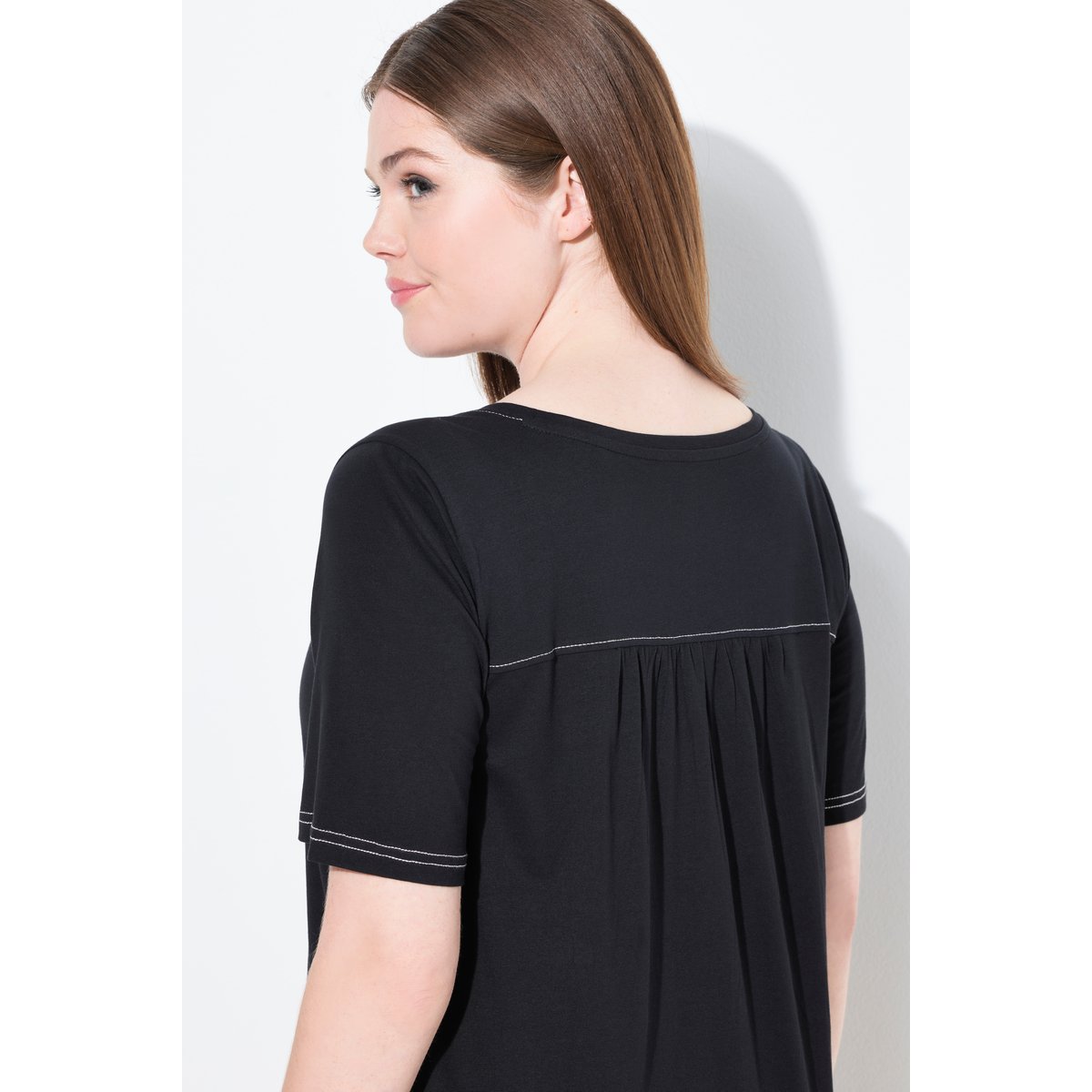 Pyjama motif feuilles noir, ULLA POPKEN