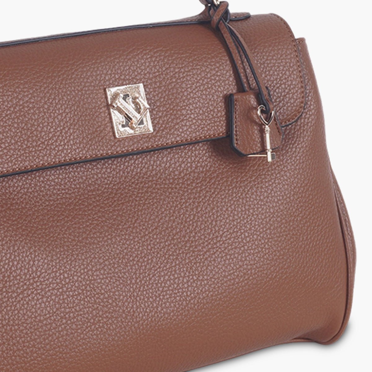 Grand sac shopper L Tifora camel,doré, LOLLIPOPS