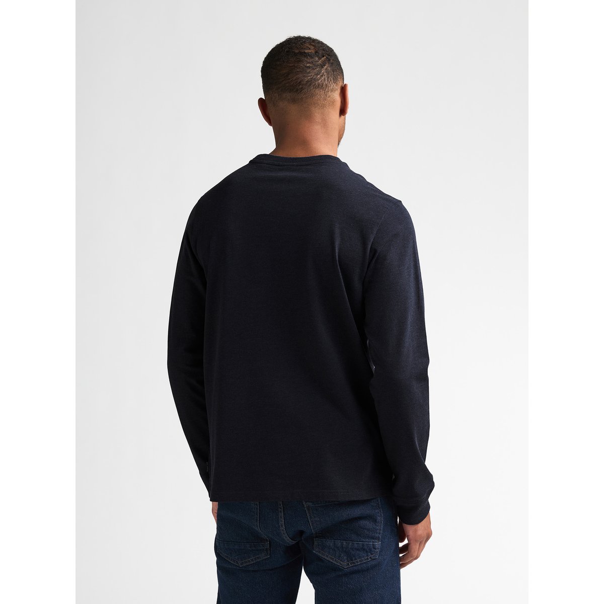 T-shirt manches longues porter bleu royal navy, PETROL INDUSTRIES