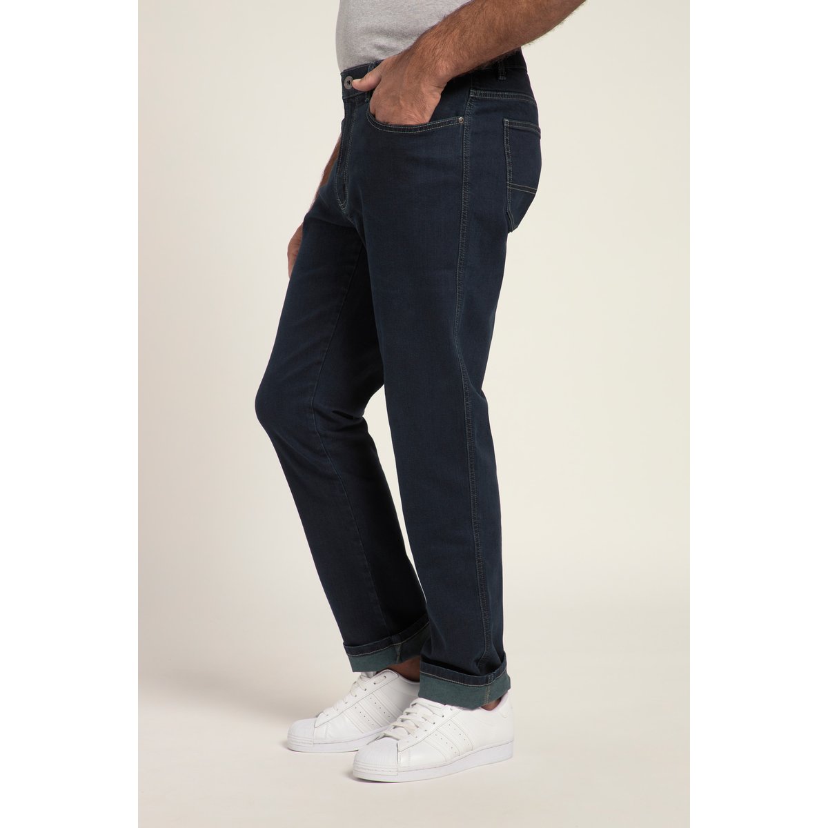 Jean Traveller à coupe Regular Fit bleu jean, JP1880