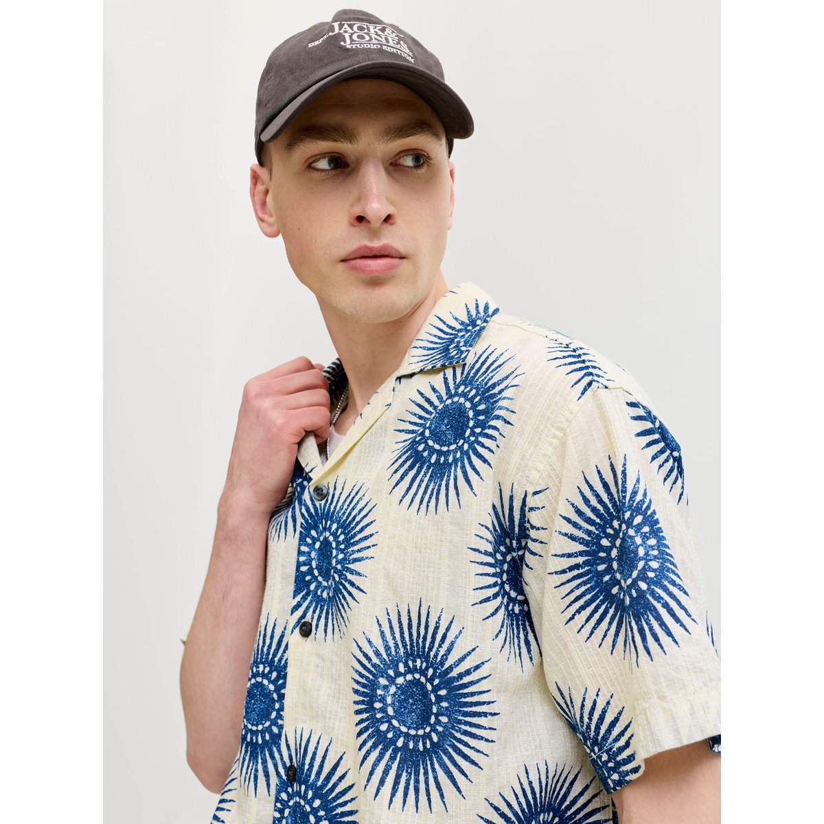 Chemise De Vacances grise - sea pearl, JACK & JONES