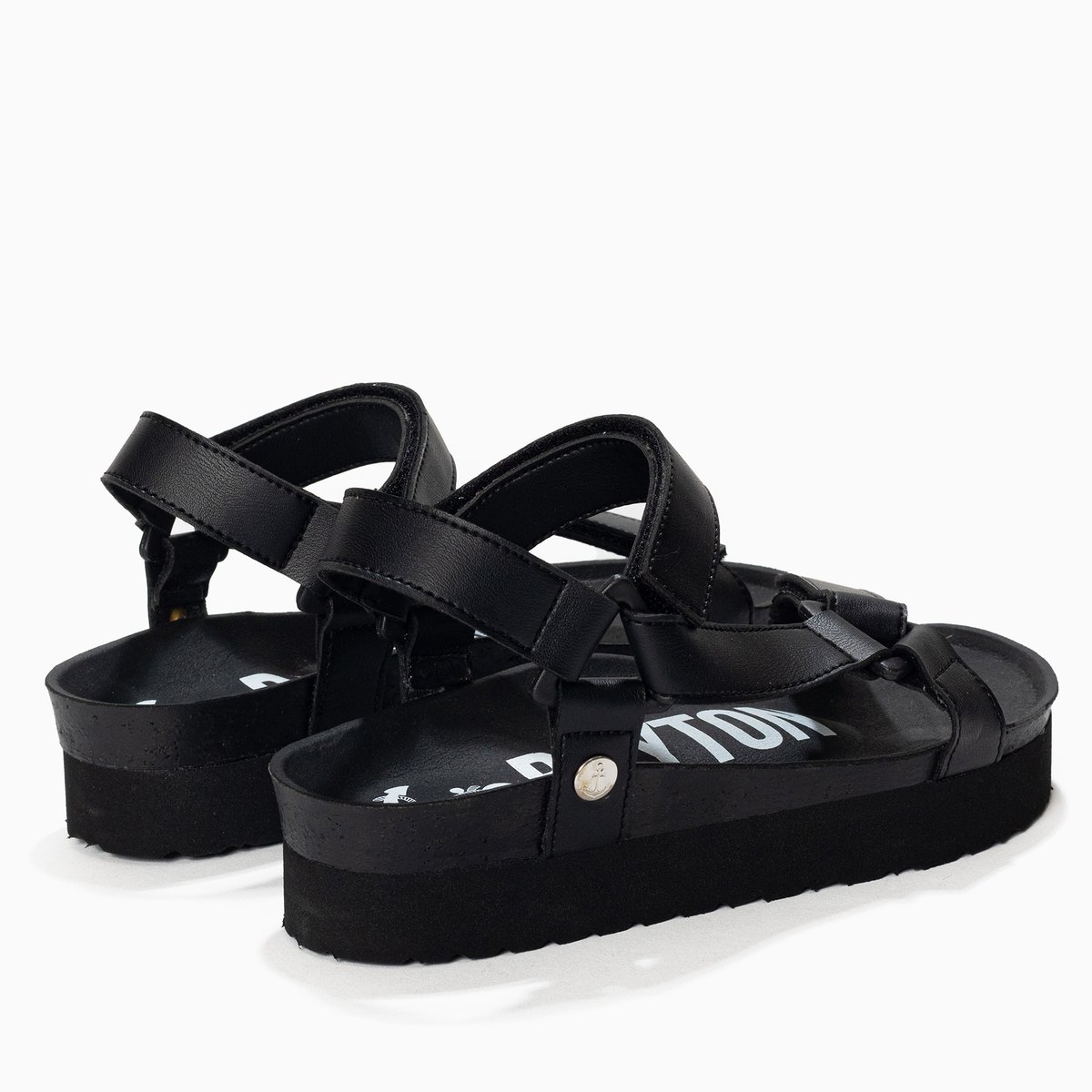 Sandales RIGONI noir, BAYTON