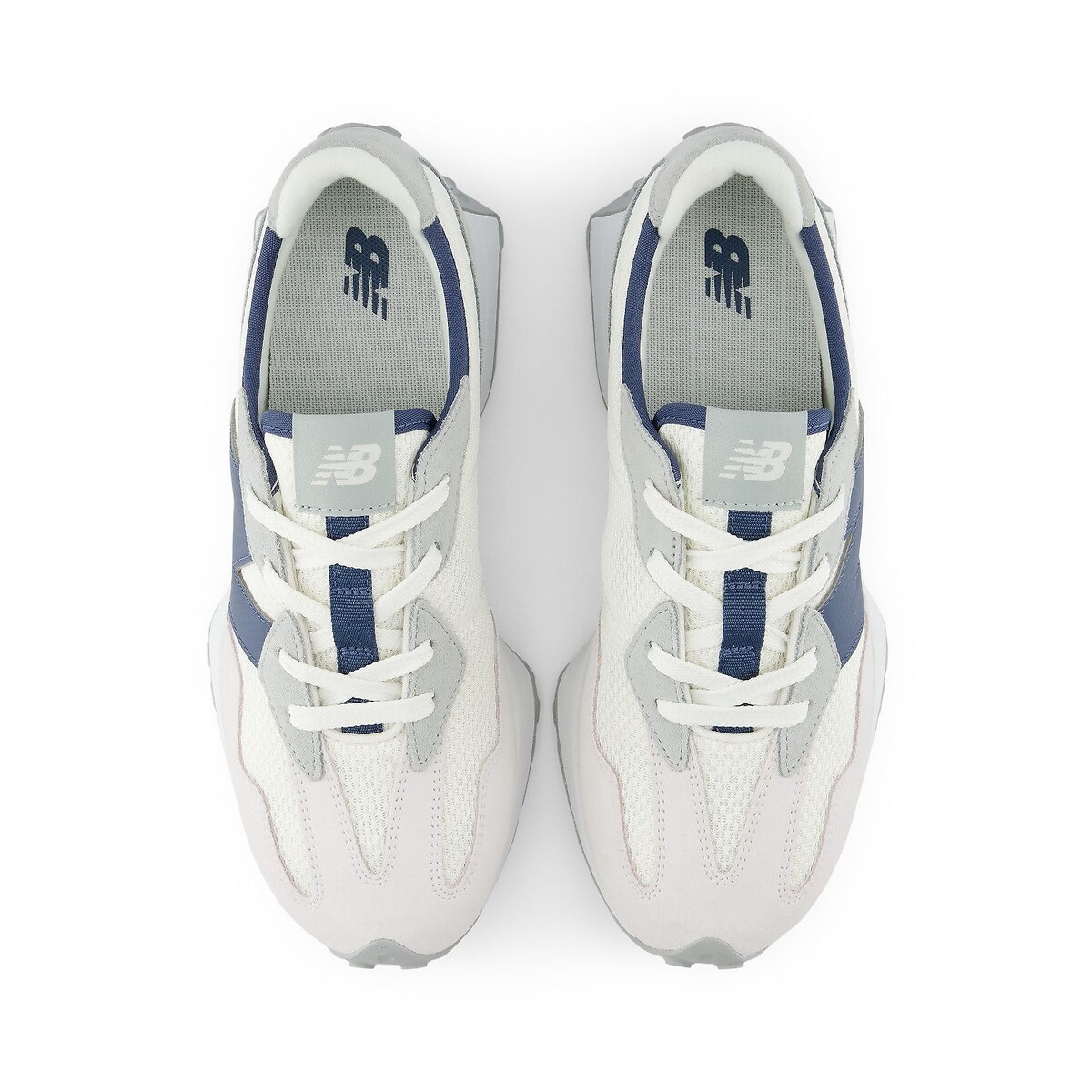 Kids 327 Trainers white/grey/blue, NEW BALANCE