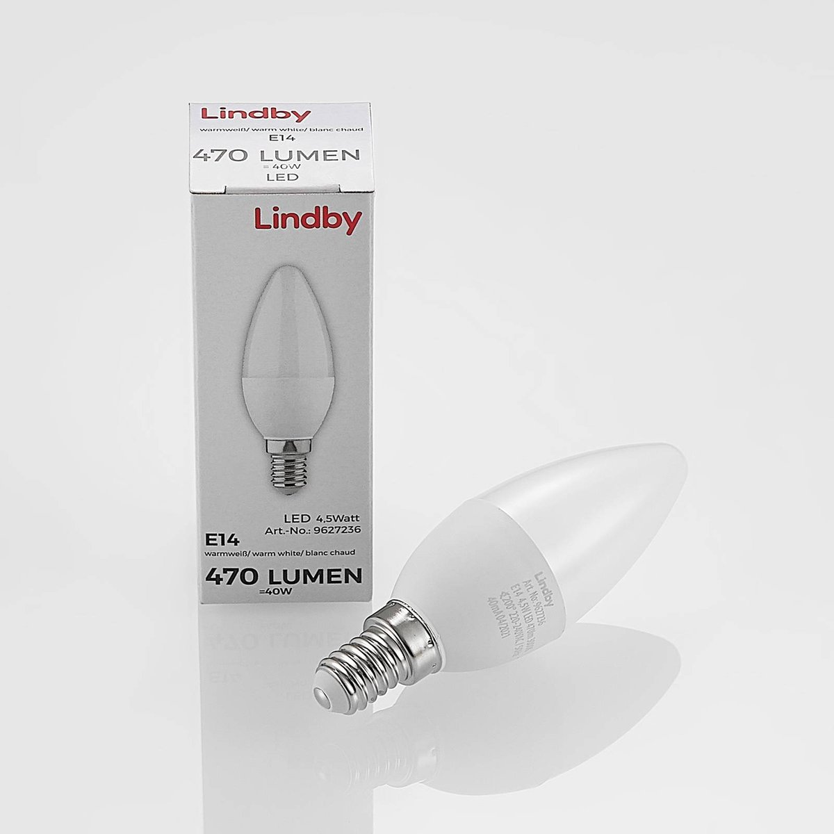 Ampoule E14 LED, E14 4,5W LED couleur unique, LINDBY
