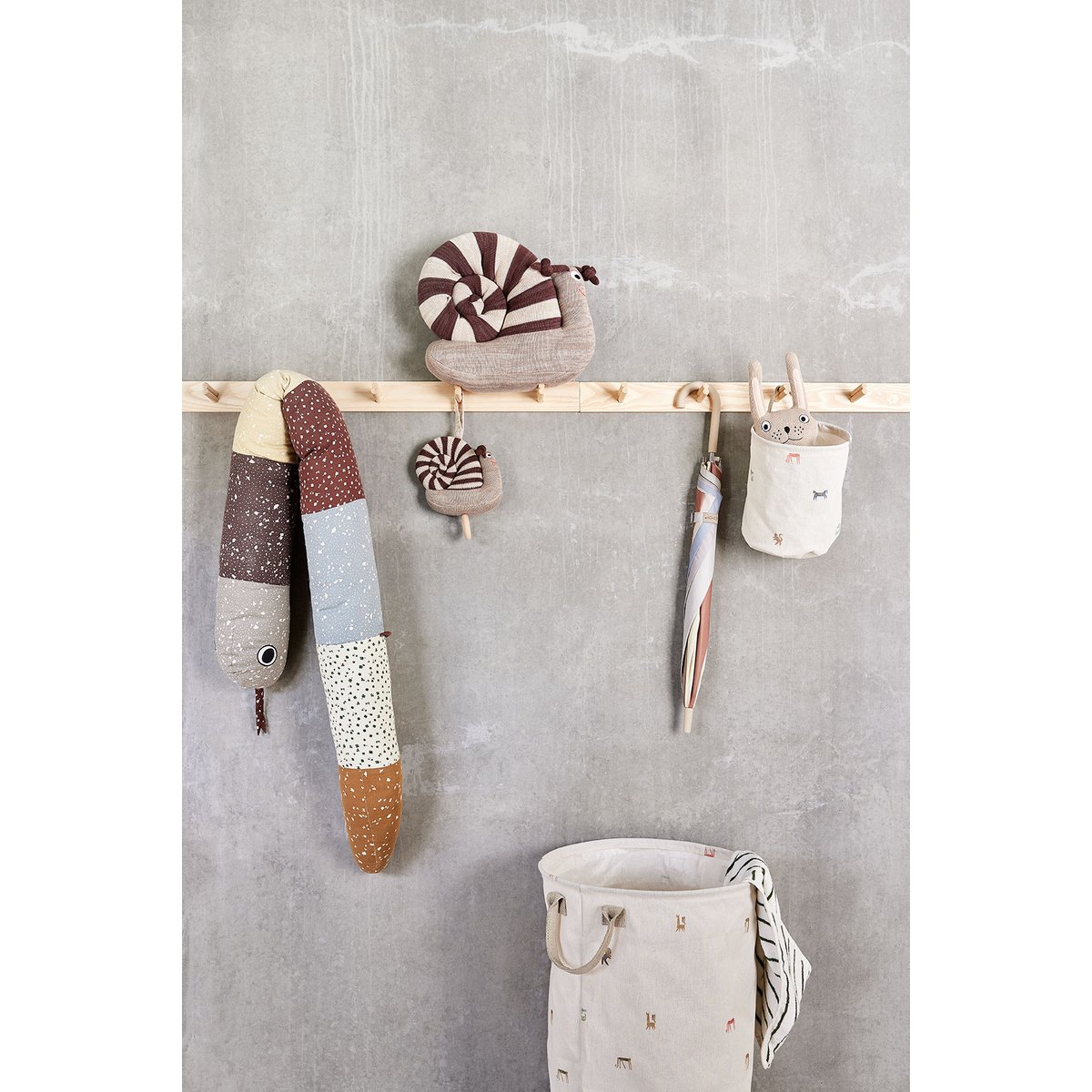 Panier de rangement MINI multicolore, OYOY LIVING DESIGN