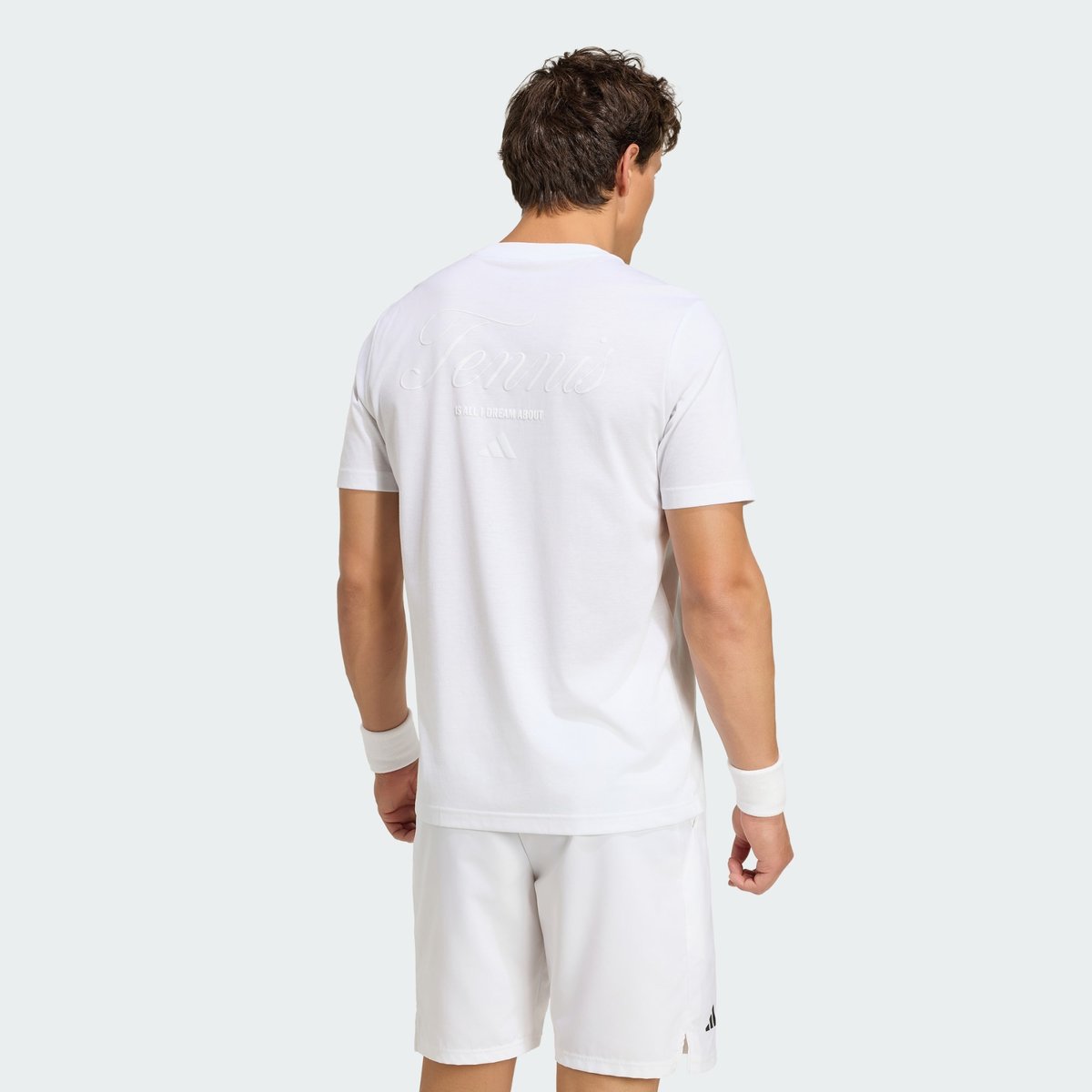 T-Shirt De Tennis Graphique T-Shirt De Tennis Graphique white, adidas Performance