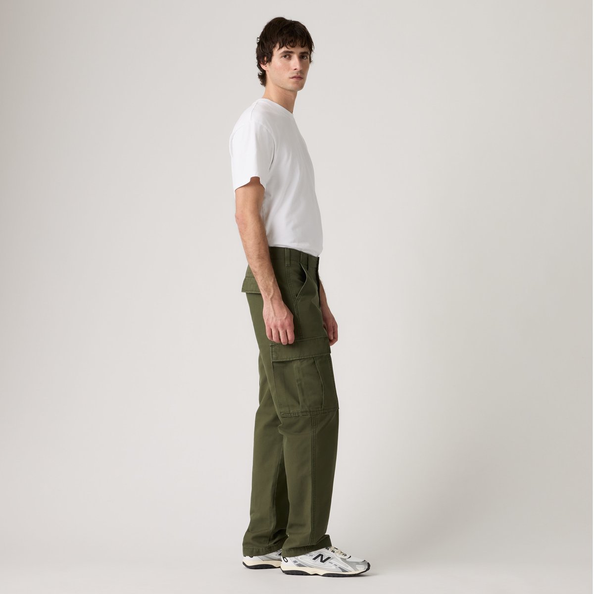 Pantalon XX Cargo Straight Lightweight vert - forest night, LEVI'S