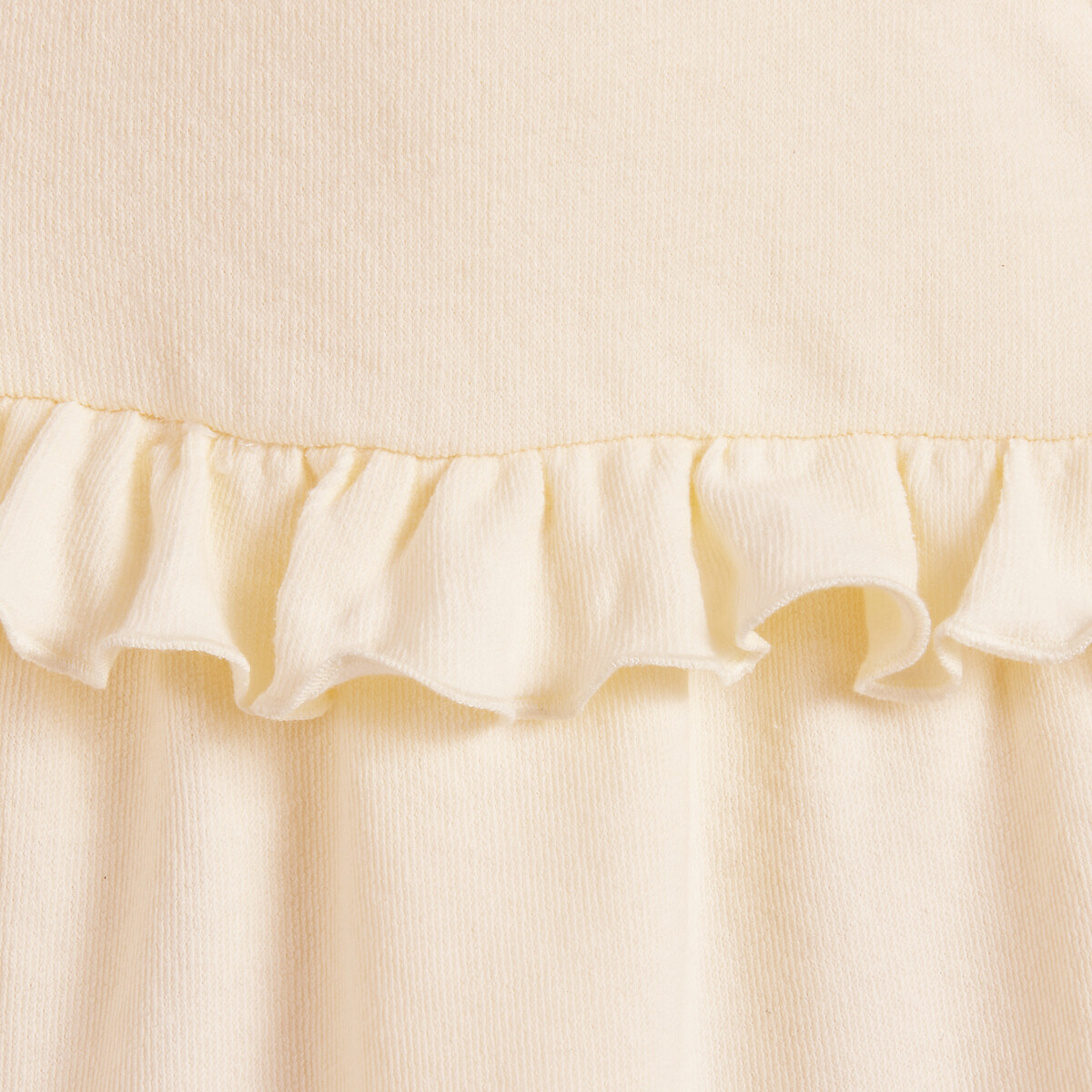 Ensemble débardeur et short, cérémonie, en jersey doux ecru, LA REDOUTE COLLECTIONS
