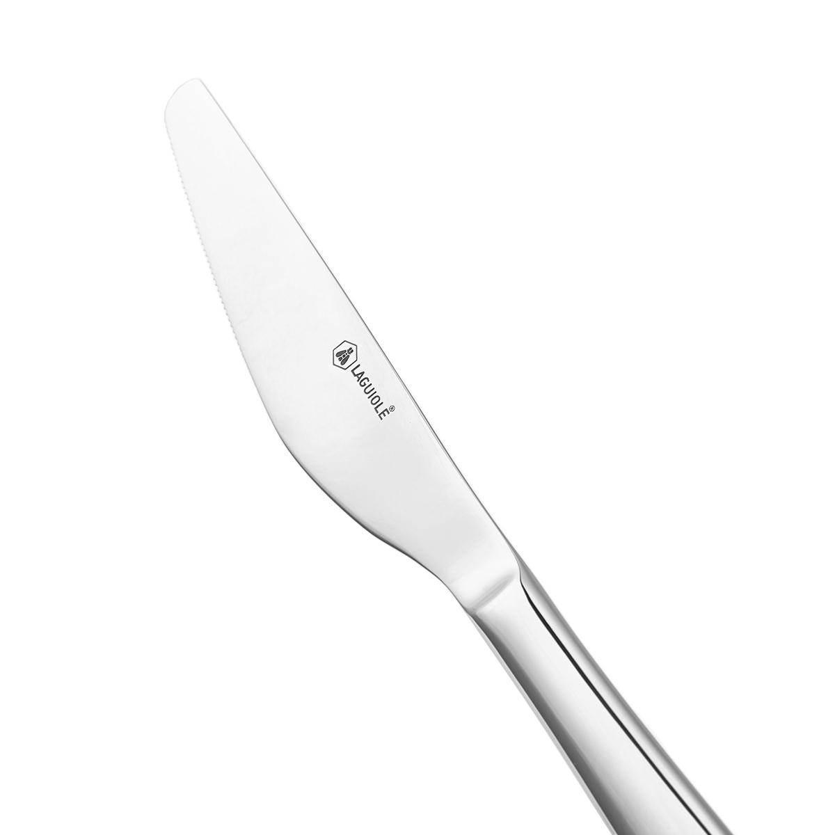 Ménagère 24 pièces - "Pivoine" argent, LAGUIOLE CUISSON