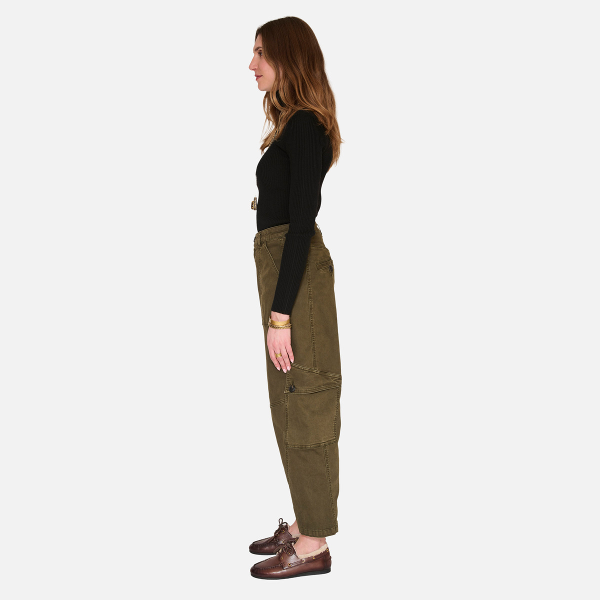 Pantalon PASSIONA MISSOURI kaki, MKT STUDIO