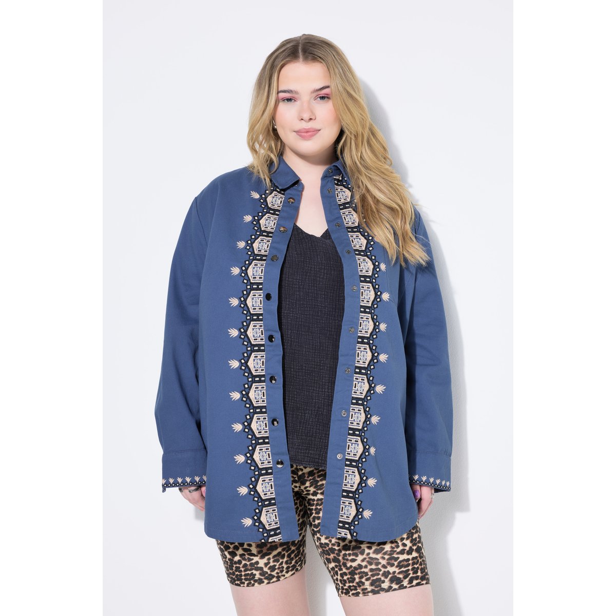 Chemise oversize jeans bleu, STUDIO UNTOLD