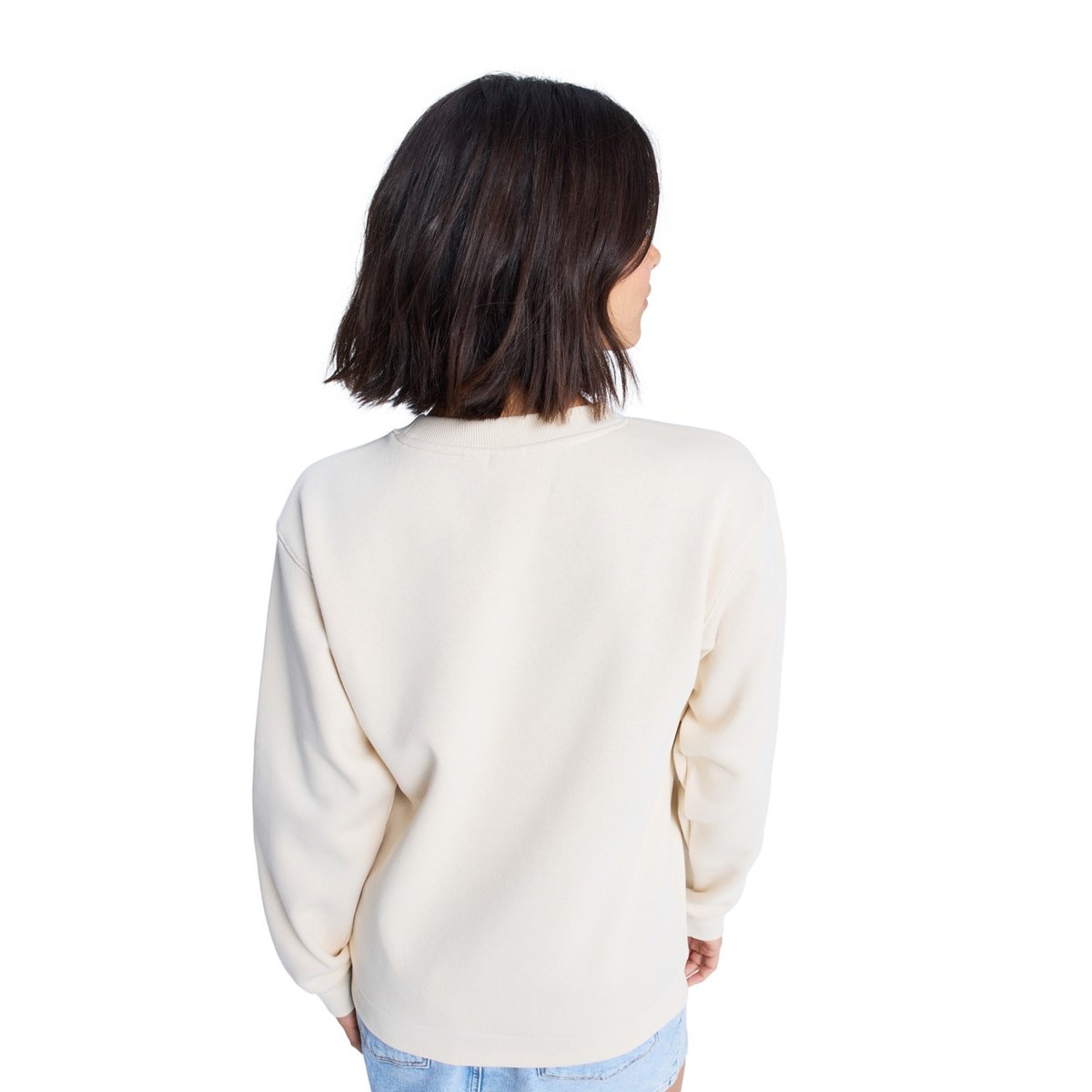 Sweat SURF STOKED BRUSHED. beige parchment, ROXY