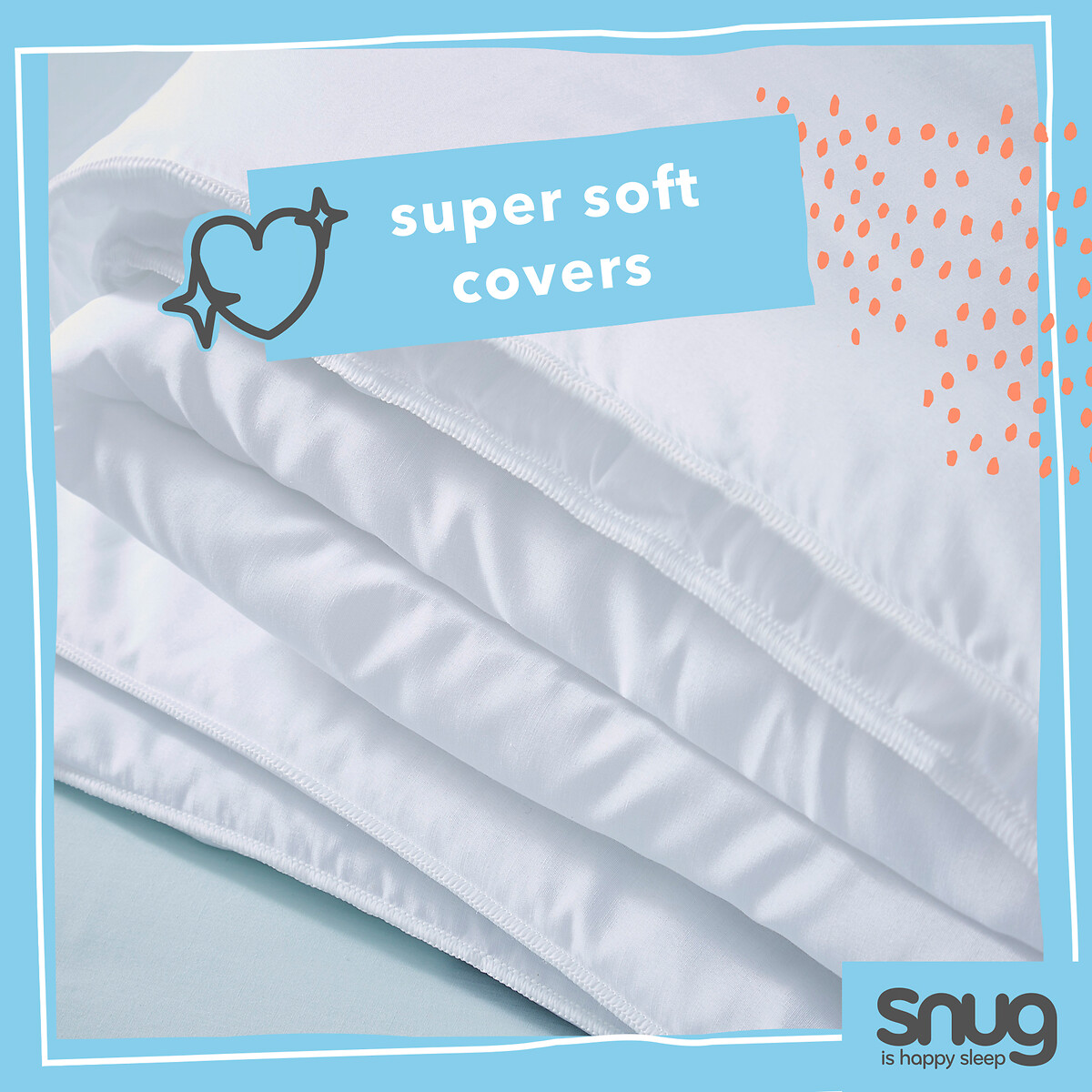 Chill Out 4.5 Tog Duvet white, SNUG