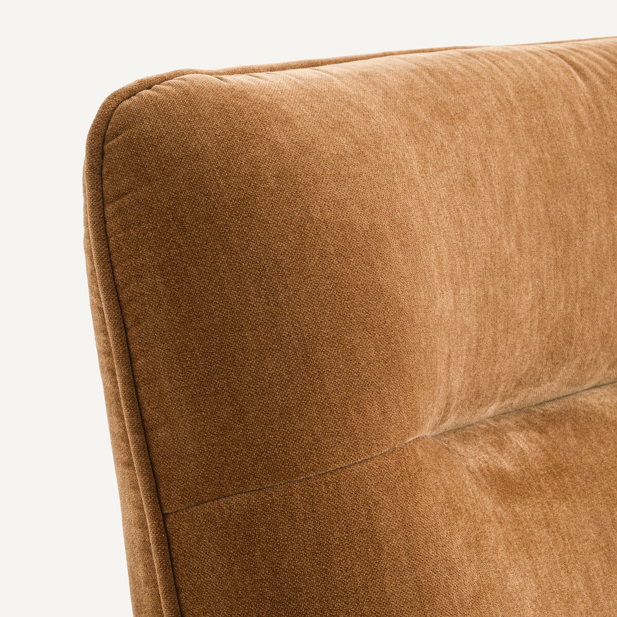 Sillón de terciopelo, HELMA caramelo, AM.PM