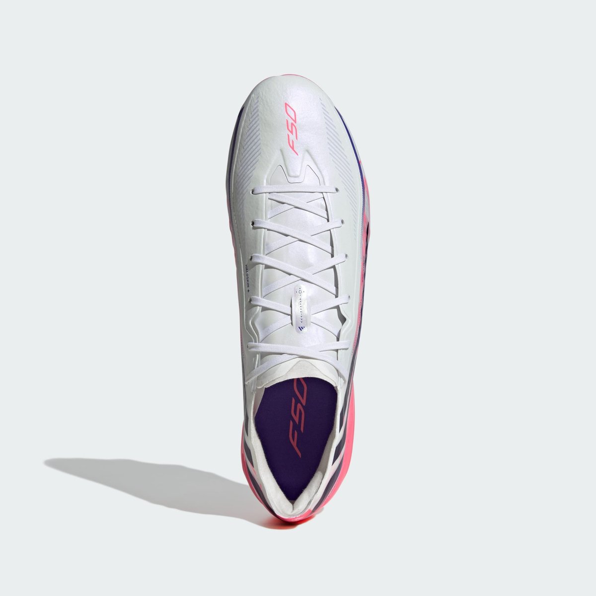 Chaussures De Football F50 Hyperfast Pro Terrain Souple Chaussures De Football F50 Hyperfast Pro Terrain Souple cloud white / solar purple / solar turbo, adidas Performance