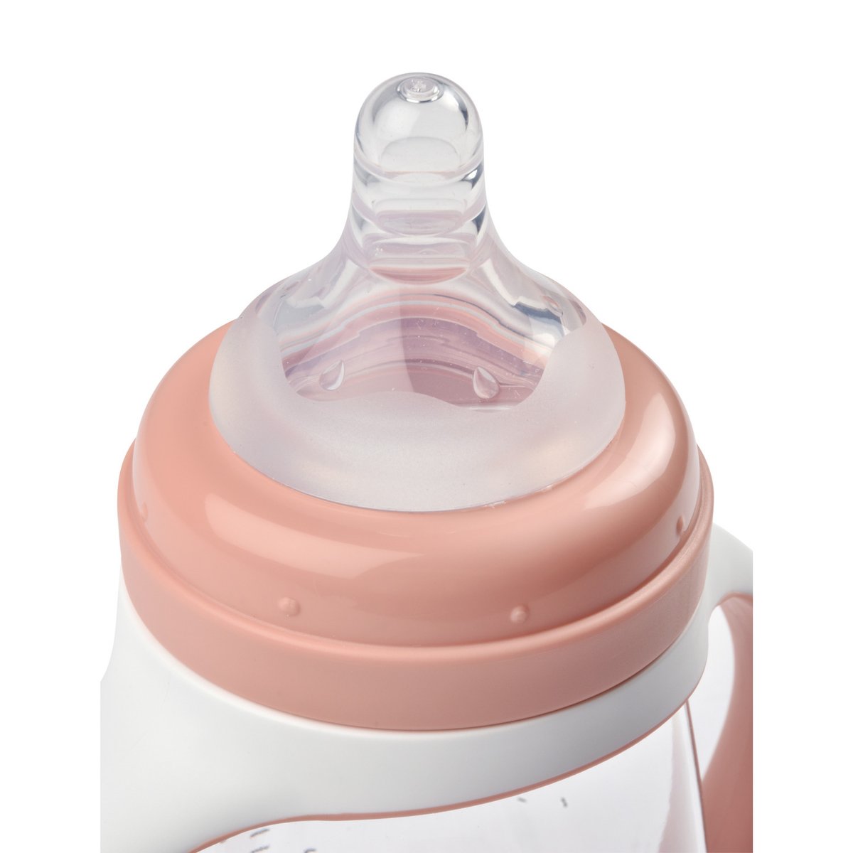 Biberon d'apprentissage 2 en 1 210 ml rose ancienne, BEABA
