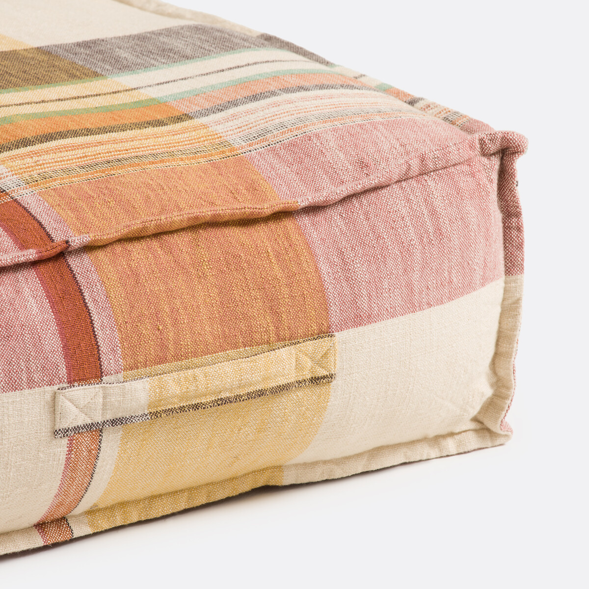 Coussin de sol 50x50 cm, coton, Silverio multicolore, LA REDOUTE INTERIEURS