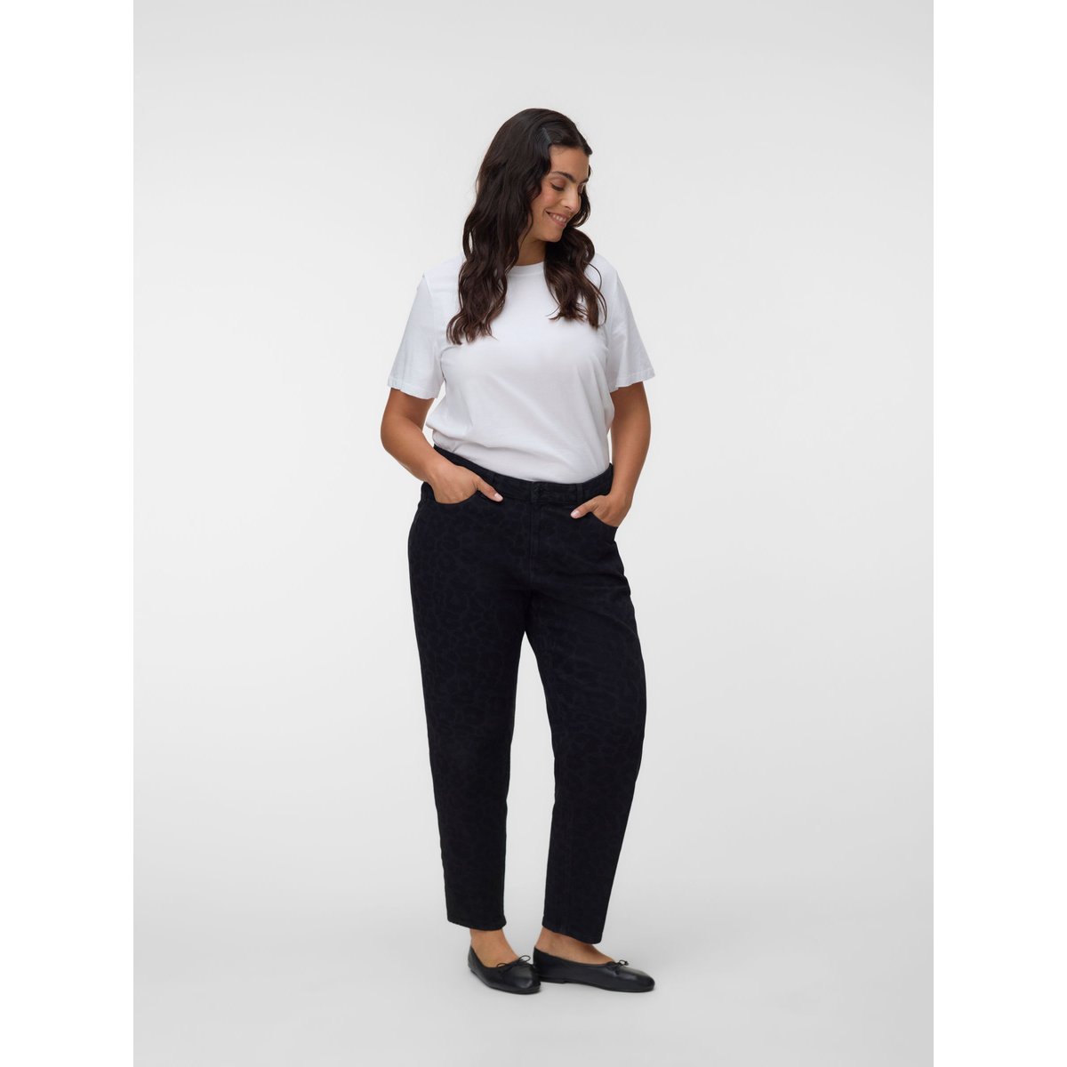 Jean Mom black denim, VERO MODA