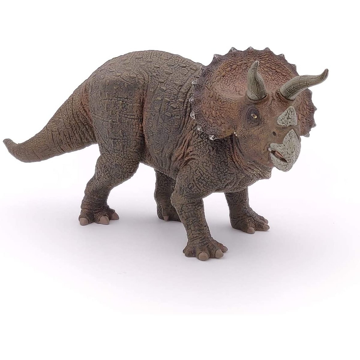 Figurine Tricératops marron, PAPO