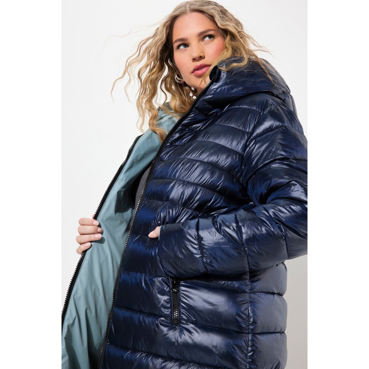 Manteau réversible HYPRAR gris bleu, ULLA POPKEN