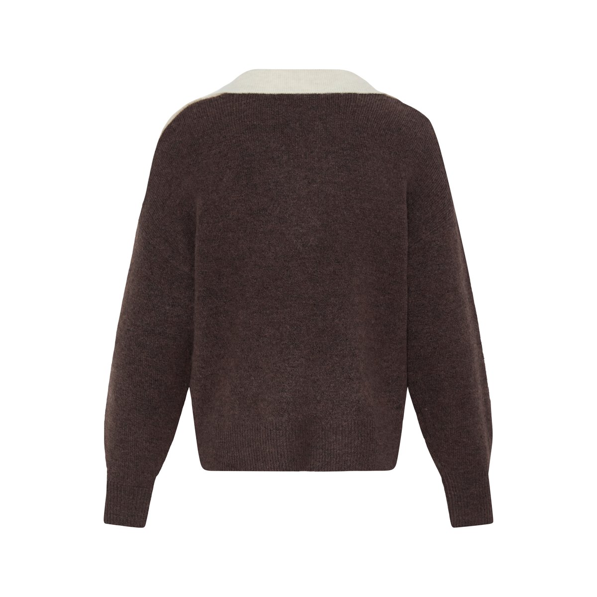 Á manches longues marron java mel. color black, B.YOUNG