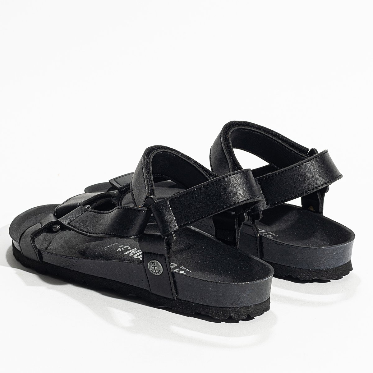 Sandales Vegan RIGONI noir, BAYTON