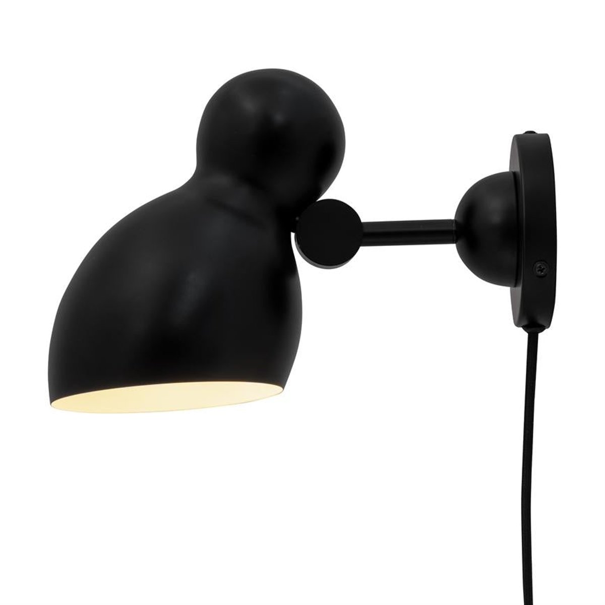 Applique en métal noir LUDO noir, DYBERG LARSEN