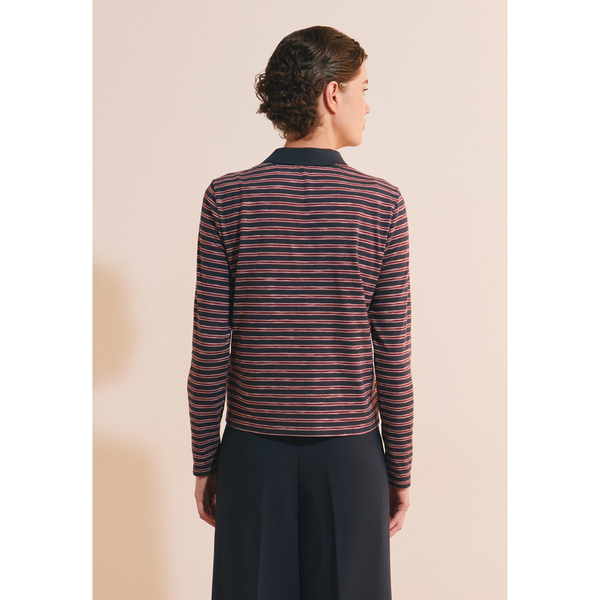 ETAM T-SHIRT ACHILLE - POLO ML encre, ETAM