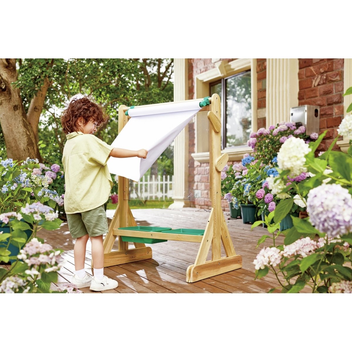 Chevalet d'extérieur multicolore, HAPE