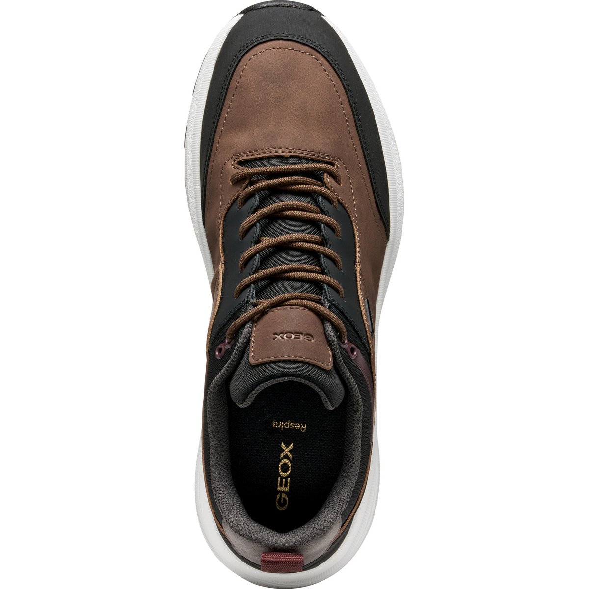 Baskets  U SENALES B ABX cognac/noir, GEOX