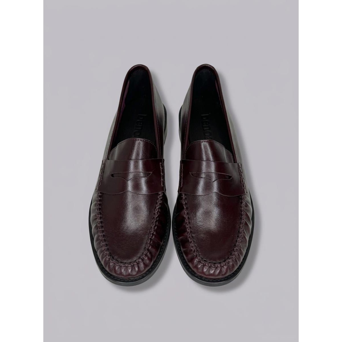 Mocassins GREGOR bordeaux, BENOA