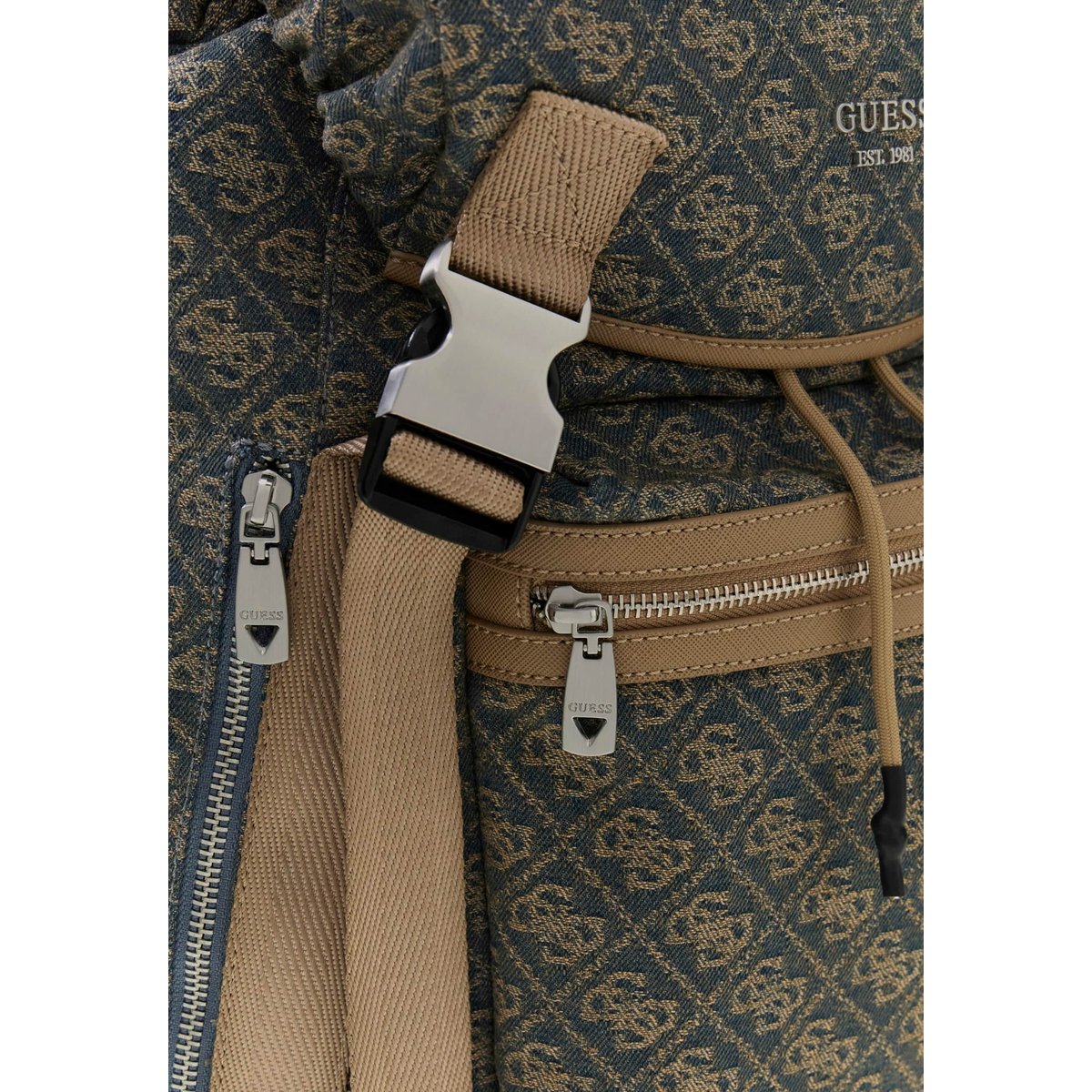 Sac À Dos Berlin marron multi, GUESS