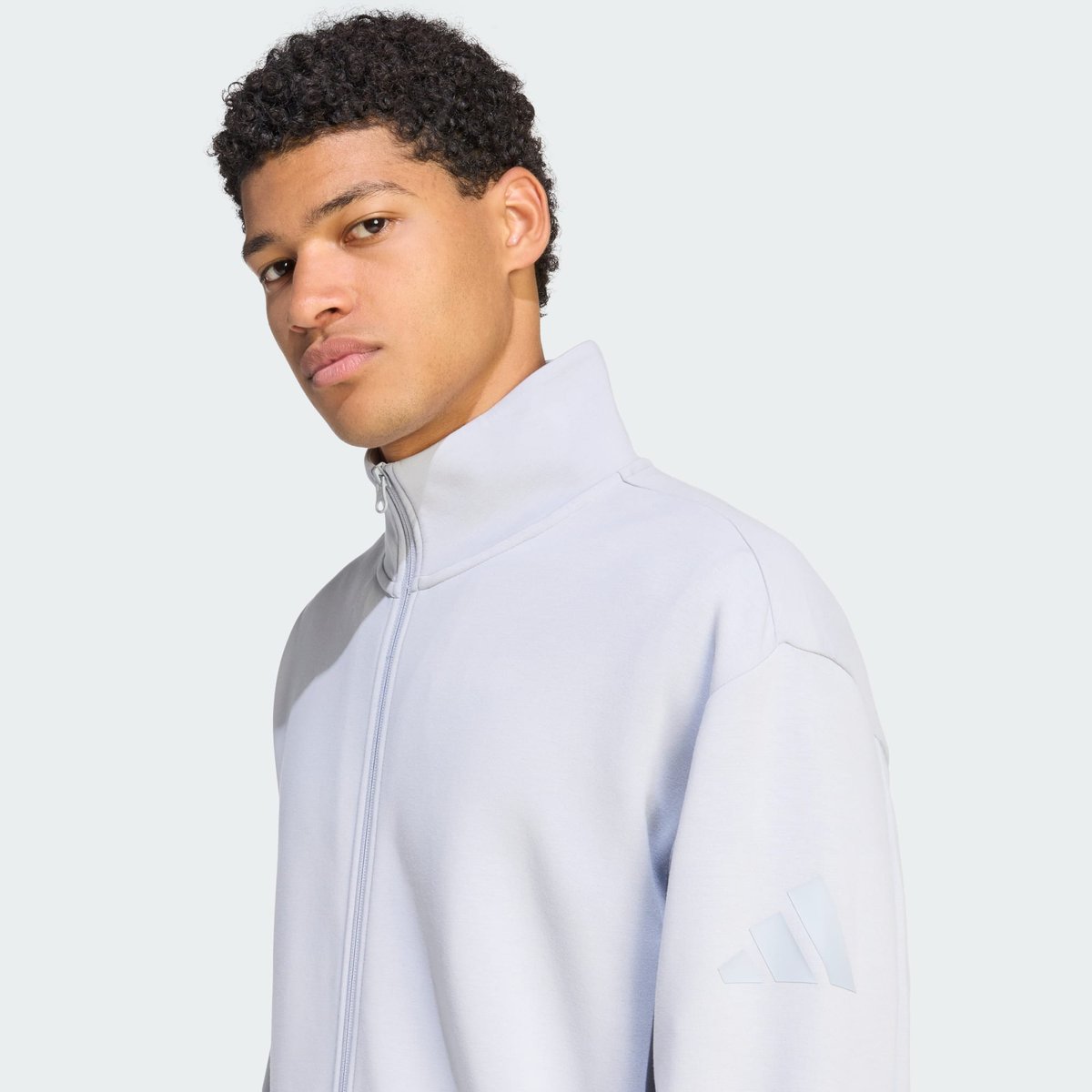 Veste De Survêtement Soft Lux halo silver, ADIDAS SPORTSWEAR
