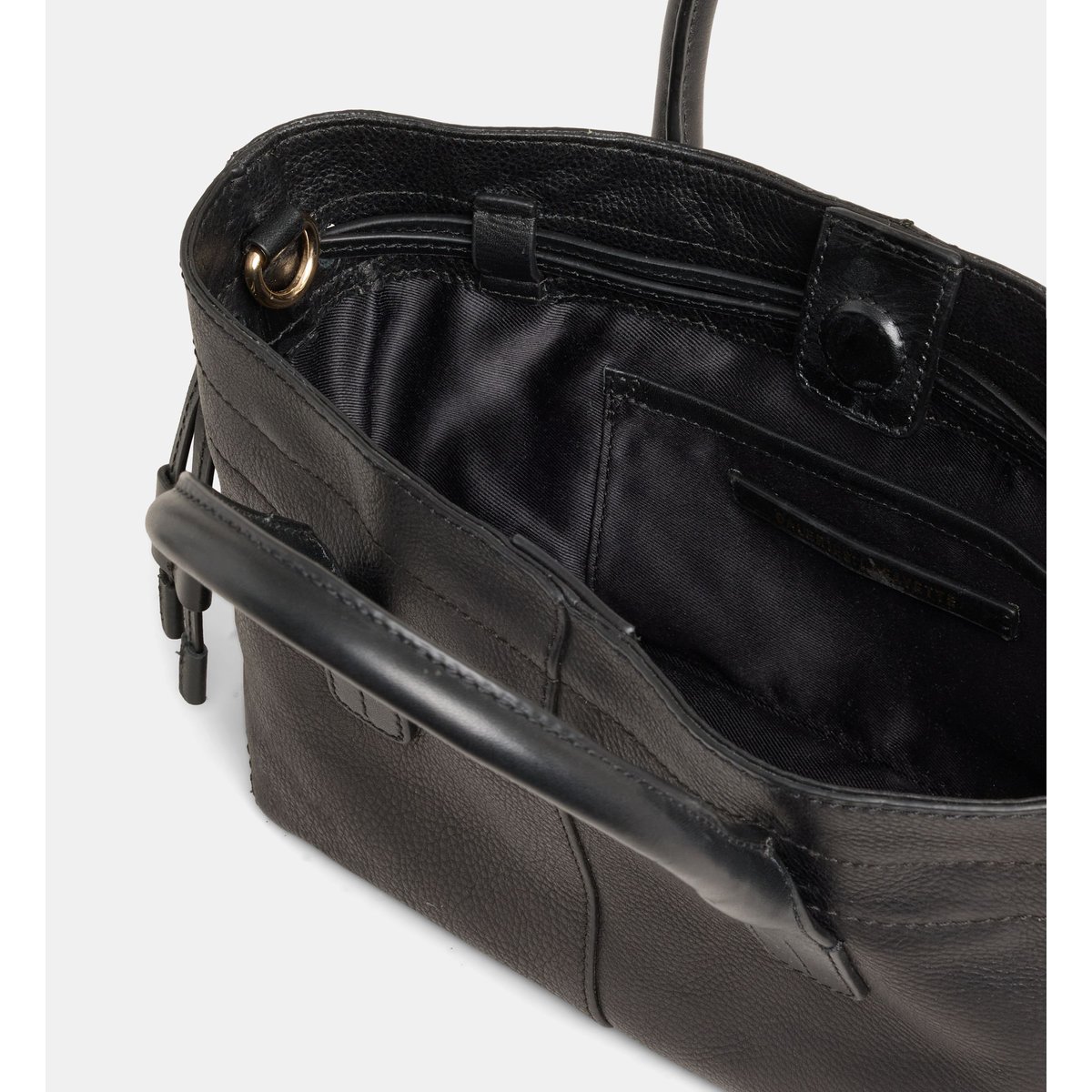 Mini sac cabas cameron cuir noir, GALERIES LAFAYETTE
