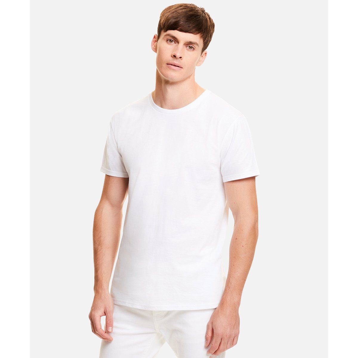 Polo blanc, FRUIT OF THE LOOM