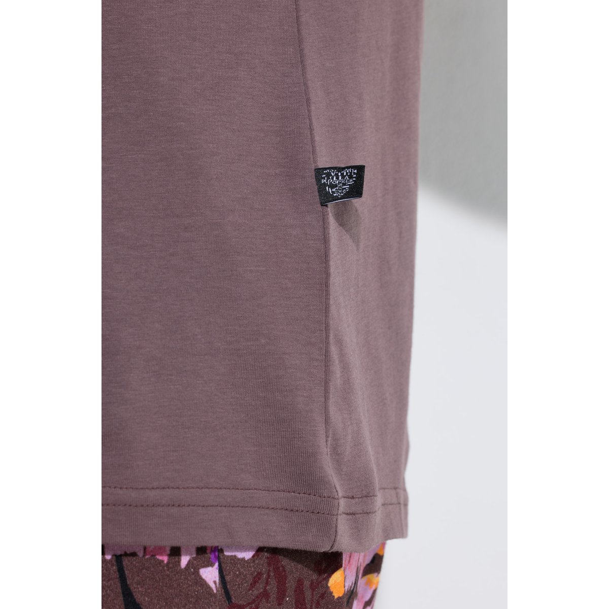 Pyjama 2 pièces, motif à fleurs terre, ULLA POPKEN
