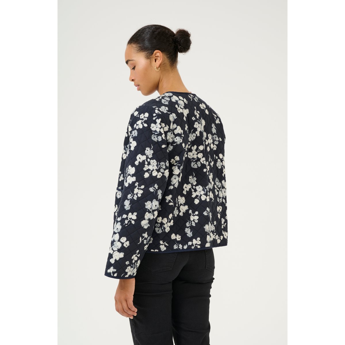 Outerwear imprimé marine flower, KAFFE