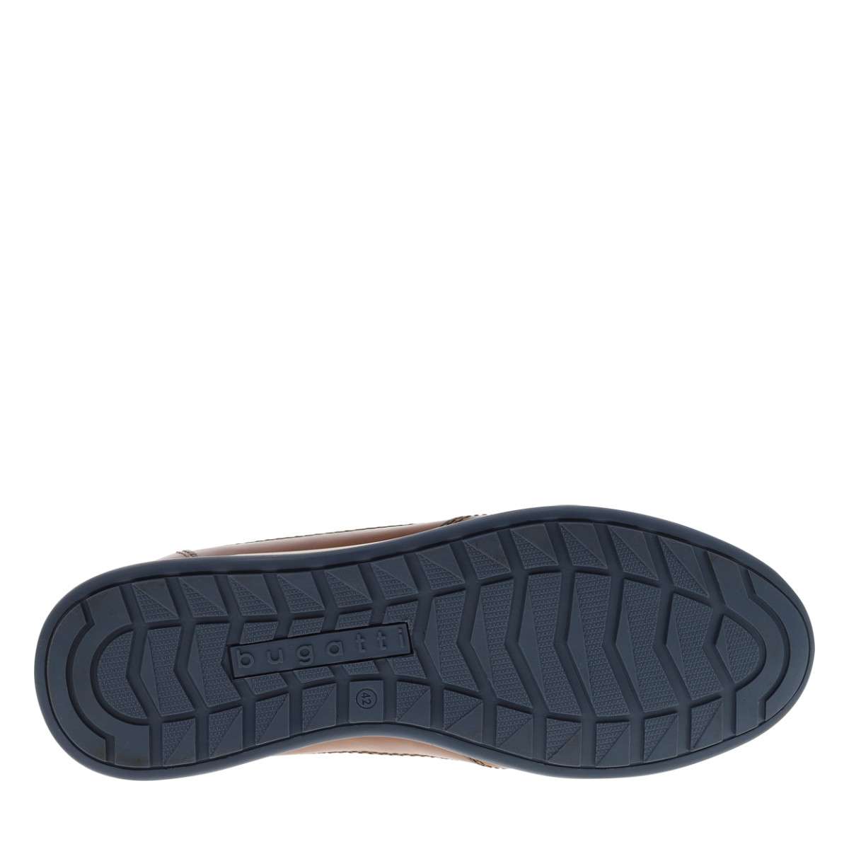 Sneakers talon plat marron, BUGATTI