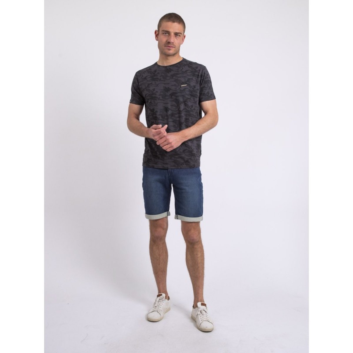 T-shirt Col Rond Nilimour gris, RITCHIE