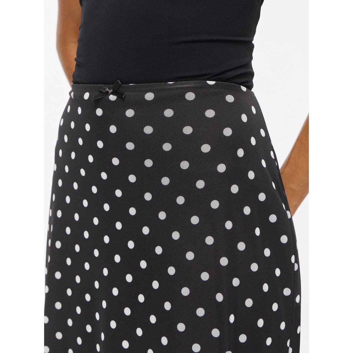 Jupe Mi-Longue noir - black2, VILA