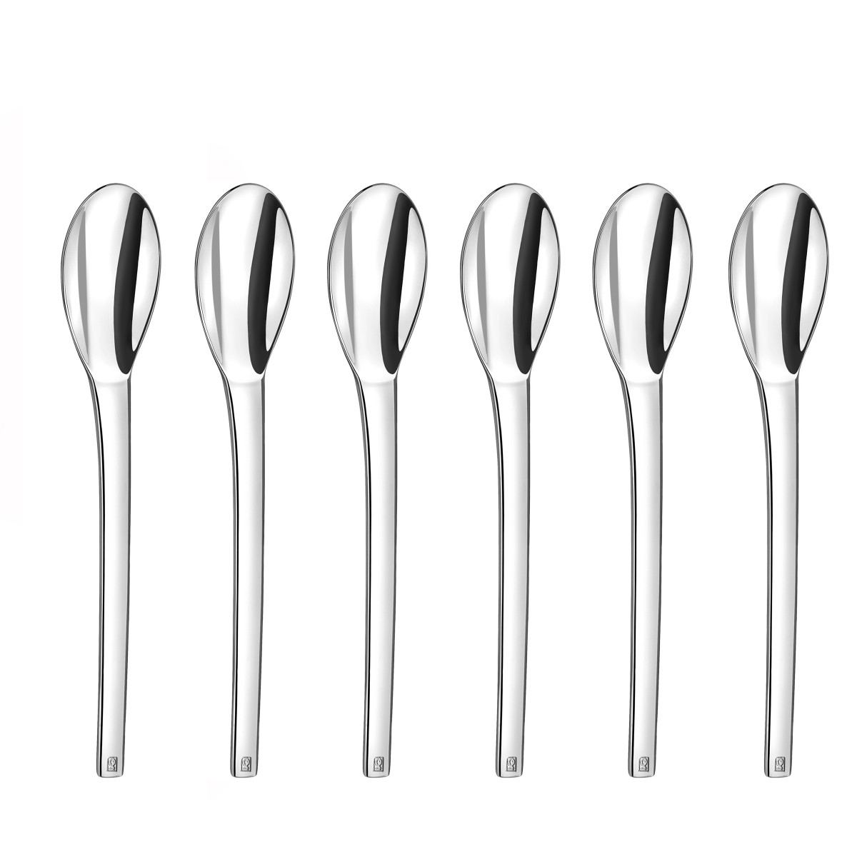 6 cuillères à café - NEUVIÈME ART gris, COUZON