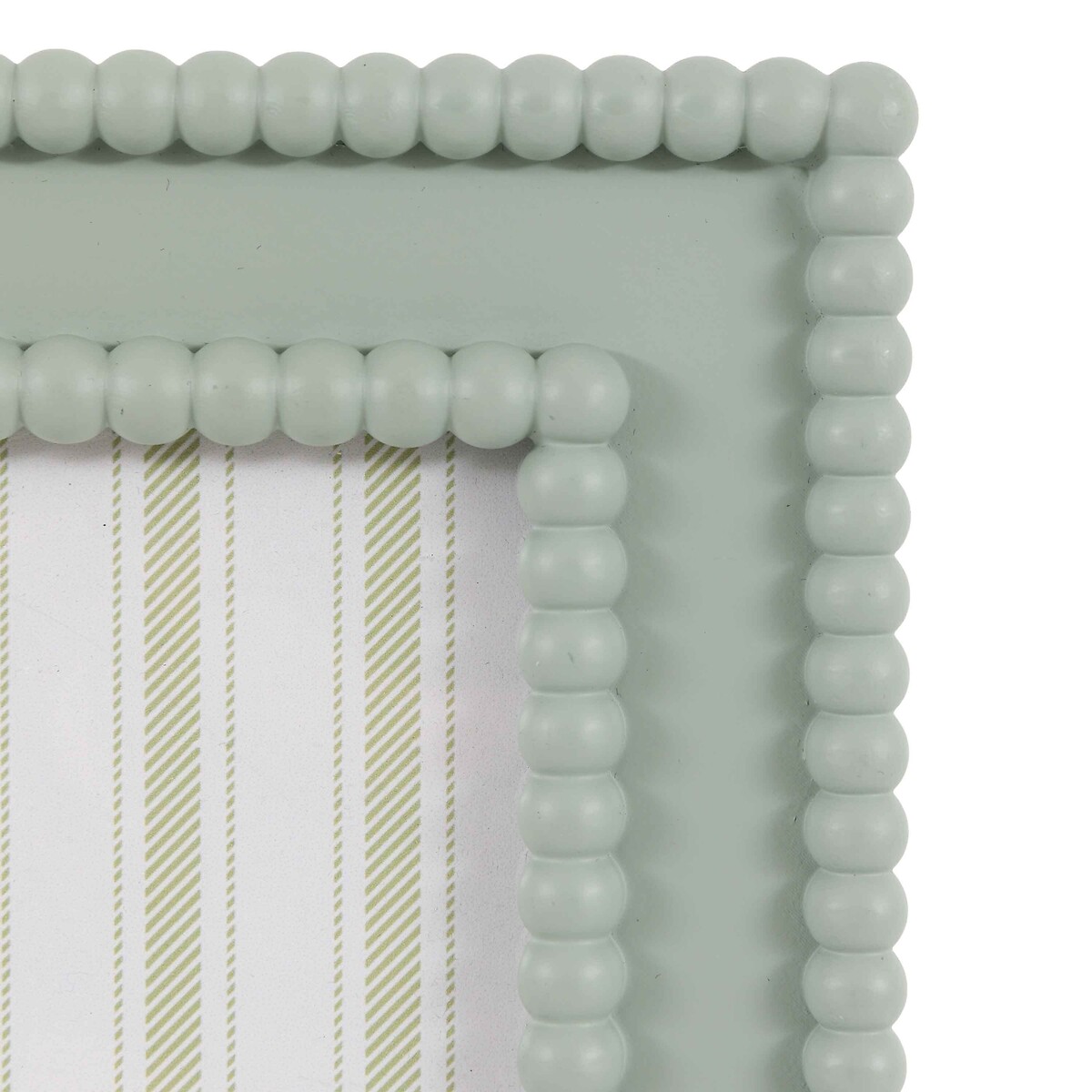 5x7" Calitri Beaded Photoframe in Sage Green green, ÉDITÉ