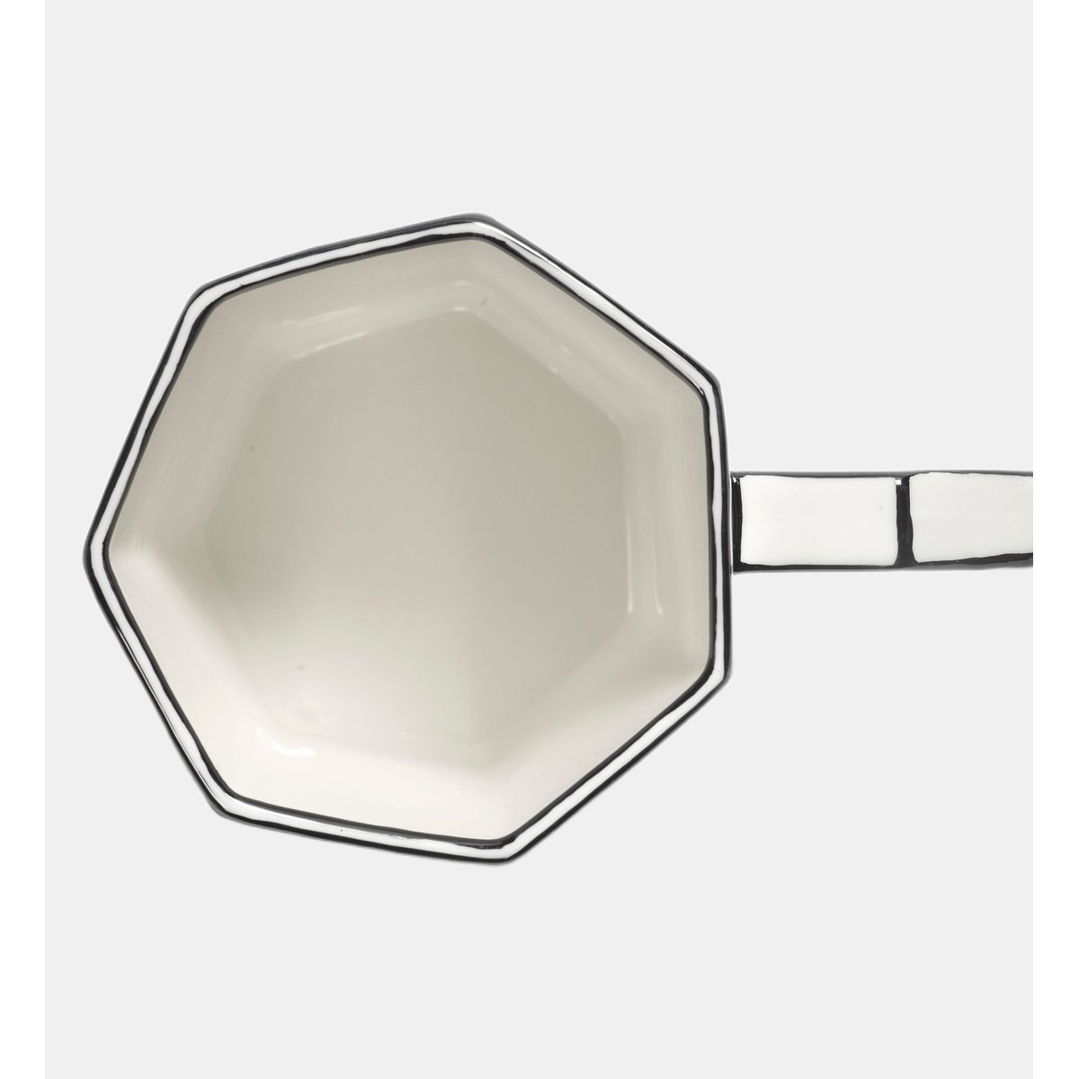 Mug - 30 cl blanc et noir, SERAX