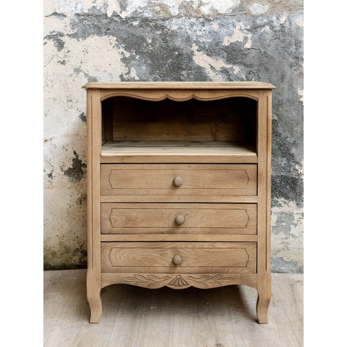 Petit meuble de rangement en bois Valery N°156 - Bon état bois clair, DEBONGOUT